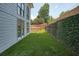Backyard with grass at 1971 Wellesley Trce, Dunwoody, GA 30338