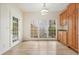 Kitchen nook featuring natural light and built-in cabinets at 1971 Wellesley Trce, Dunwoody, GA 30338