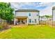 Large, fenced backyard, great for entertaining guests or children to play at 2102 Black Pebble Cir, Buford, GA 30519