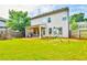 Spacious backyard with a patio and swing set perfect for families at 2102 Black Pebble Cir, Buford, GA 30519