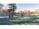 Outdoor sports field featuring clear blue skies and surrounded by lush trees at 5453 Baybrook Cir, South Fulton, GA 30349