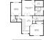 Layout of second floor of home, including bedrooms, walk-in closets, and bathrooms at 254 Wood Duck Dr, Jonesboro, GA 30238