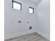 Empty laundry room ready to be customized with the equipment of your choice at 106 Belmont Dr, Canton, GA 30115