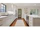 Beautiful modern kitchen with stainless steel appliances and marble countertops at 118 Chelsea Dr, Decatur, GA 30030