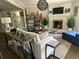Cozy living room featuring a painted brick fireplace at 276 Colewood Nw Way, Atlanta, GA 30328