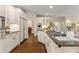 Spacious kitchen with stainless appliances, hardwood floors, and an island cooktop at 4789 Crest Park Ln, Marietta, GA 30068