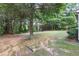 Backyard features lush trees and a well-maintained lawn at 2683 Berry Ridge Ct, Buford, GA 30519