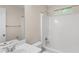 Bathroom with a shower and tub combination at 2683 Berry Ridge Ct, Buford, GA 30519