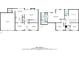Complete floor plan showing first and second floors, laundry room and primary bath at 2683 Berry Ridge Ct, Buford, GA 30519