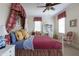 Cozy bedroom with large windows and decorative window treatments at 2283 Falmouth Se Ct # 22, Smyrna, GA 30080