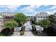 Gated community entrance with manicured landscaping and views of the neighborhood at 2283 Falmouth Se Ct # 22, Smyrna, GA 30080