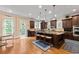 Well-appointed kitchen with center island, stainless appliances, and a breakfast table for Gathering meals at 2283 Falmouth Se Ct # 22, Smyrna, GA 30080