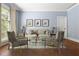Cozy living room features comfortable seating, a coffee table, and soft natural light at 2283 Falmouth Se Ct # 22, Smyrna, GA 30080