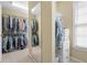 Well-organized walk-in closet with ample shelving and hanging space at 3053 Ramsey Pl, Marietta, GA 30062