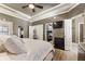 The main bedroom offers a walk-in closet, en suite bathroom, and wood floors at 35 Westfair Ct, Atlanta, GA 30328