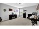 Bedroom with neutral carpet and ample space for decor at 4445 Hager Ct, Cumming, GA 30040