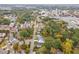 An aerial view of a charming neighborhood street in Marietta, GA, with lush trees and well-maintained homes at 474 Haley Se St, Marietta, GA 30060