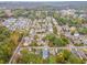 Areal view of homes in a well maintained neighborhood surrounded by mature trees and landscaping at 474 Haley Se St, Marietta, GA 30060