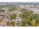 An aerial view of a charming neighborhood street in Marietta, GA, with lush trees and well-maintained homes at 474 Haley Se St, Marietta, GA 30060