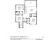 A detailed floor plan of the home's second level, including the secondary bedrooms and a landing at 474 Haley Se St, Marietta, GA 30060