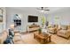 Comfortable living room with cozy seating, a TV, and natural light from large windows at 356 Lake Dr, Atlanta, GA 30354
