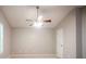 Large main bedroom featuring vaulted ceiling, fan and neutral walls at 7021 New Dale Rd, Rex, GA 30273