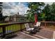 Outdoor deck with comfortable seating, offering an inviting space for relaxation and entertaining at 3015 Guardian Nw Walk, Kennesaw, GA 30152