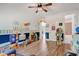 Spacious playroom with organized storage and plenty of room to play at 2295 Abbey Cove Ct, Marietta, GA 30062