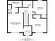 Detailed floorplan showcasing the layout of the primary bedroom, bathrooms, and additional bedrooms on the upper level at 711 Ashley Ln, Stone Mountain, GA 30087