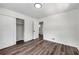 Spacious bedroom featuring hardwood floors and a closet for storage at 2550 Laurel Ridge Dr, Decatur, GA 30033