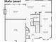 Main level floor plan of the house at 560 Edgehill Pl, Johns Creek, GA 30022