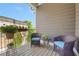 Cozy outdoor balcony featuring comfortable seating and decorative plants, perfect for relaxing at 328 Brownstones Cir, Atlanta, GA 30312