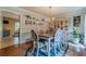 Elegant dining room featuring a chandelier and dining set at 4105 Vicksburg Dr, Lawrenceville, GA 30044