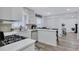 Modern kitchen with updated countertops and stainless steel appliances, offering a stylish and functional cooking space at 175 Hunters Gln, Fayetteville, GA 30215