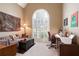 Bright office space featuring a large window, comfortable seating, and a functional workspace at 3812 Mine Creek Ln, Marietta, GA 30062
