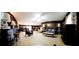 Expansive living room with vintage furnishings, and retro flooring at 3769 Amber Nw Rd, Atlanta, GA 30331