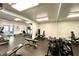 Community gym with updated equipment and plenty of room for a full workout at 5347 Harbury Cv, Suwanee, GA 30024