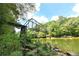 Settles Bridge over the Chattahoochee River, providing outdoor recreational opportunities for the community at 5347 Harbury Cv, Suwanee, GA 30024