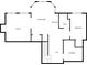 Floorplan of basement featuring living room, office, bedroom, bathroom, and storage at 6380 Bannerhorn Run, Alpharetta, GA 30005