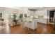 Bright kitchen with an eat-in breakfast nook, stainless steel appliances, and white cabinets at 6380 Bannerhorn Run, Alpharetta, GA 30005