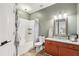 Well-maintained bathroom features a tub/shower combination and storage vanity at 840 United Se Ave # 205, Atlanta, GA 30312