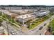 Aerial view of a commercial real estate property with stores, parking, and landscaping at 183 Cleveland # B, Atlanta, GA 30316