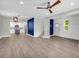 Spacious living room boasts hardwood floors, modern lighting, and flows into a well-equipped kitchen at 183 Cleveland # B, Atlanta, GA 30316