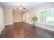 Spacious living room with hardwood floors, a ceiling fan, and lots of light at 2567 Willow Field Se Xing # 22, Marietta, GA 30067