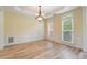 Formal dining room featuring hardwood floors and trim at 2956 Nestle Creek Dr, Marietta, GA 30062