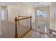 Elegant foyer with high ceilings, view of the front door, and beautiful chandelier at 2956 Nestle Creek Dr, Marietta, GA 30062