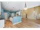 Stylish kitchen featuring hardwood floors, modern appliances, and an open layout at 2956 Nestle Creek Dr, Marietta, GA 30062