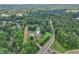 Aerial view of house surrounded by lush trees at 2631 Young Rd, Stone Mountain, GA 30088