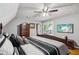 Bright bedroom with access to the deck at 2631 Young Rd, Stone Mountain, GA 30088