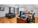 Cozy office space with hardwood floors and comfortable furniture at 2631 Young Rd, Stone Mountain, GA 30088